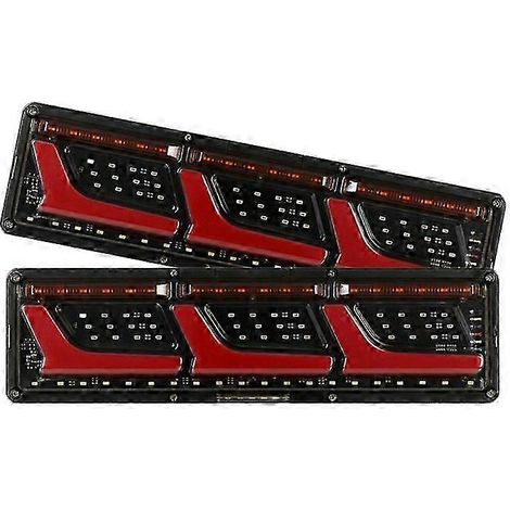 24-V-LKW-Rückleuchten, Blinker, LED-Nebelscheinwerfer für Anhänger, Rückleuchten, Bremsleuchten, Rückfahrscheinwerfer (1/5)