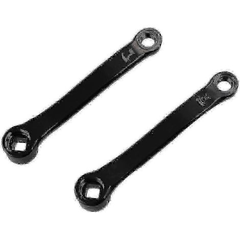 Pédalier compatible avec vélo d'appartement 152 mm, compatible avec les accessoires de vélo de fitness (gauche/droite). (1/5)