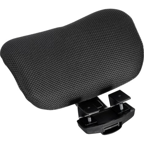 Support de cou de fixation d'appuie-tête de chaise de bureau réglable avec oreiller de tête de chaise d'ordinateur en maille respirante pour le confort du bureau et du bureau à domicile