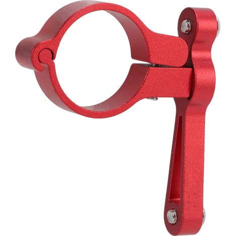Support de porte-bidon vélo 33,9mm en alliage d'aluminium, cage réglable pour VTT, base de conversion rouge (1/5)