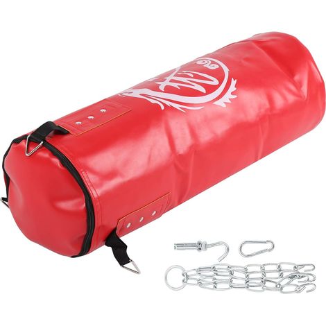 Sac de Sable de Boxe en Tissu Durable pour Entraînement à L'absorption des Chocs pour la Boxe et Les Arts Martiaux, Sac de Frappe Vide pour Les Amateurs de Fitness, Tissu Oxford (1/5)