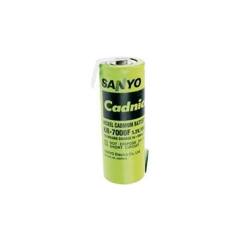 Panasonic NiCd Pilas Recargables F Incoloras 7000 mAh