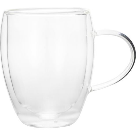 Verre thé 350 ml Ø 11,5 cm borosilicate CURVED lot de 2 - Was Germany (1/2)
