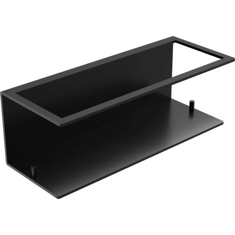 Nimco - Mensola, lunghezza 25 cm, nero opaco 4091-25-90 (1/4)
