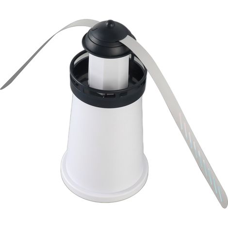 Ventilateur anti-mouches, ventilateur de table, ventilateur anti-insectes, pour une utilisation extérieure, intérieure (sur table), pour restaurants, barbecues, fêtes, modèle rétractable (1/5)