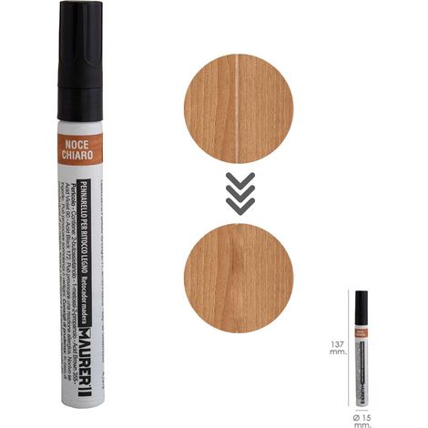 Rotulador Profesional Retoque Madera Color Nogal Claro (1/3)
