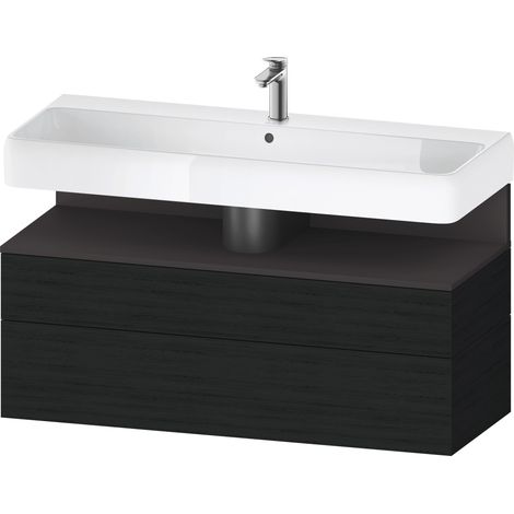 Duravit Collection One Meuble sous-lavabo, 1 tiroir et 1 tiroir,