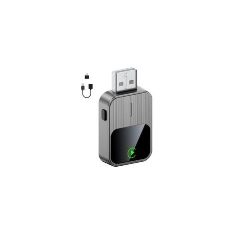 Adaptateur CarPlay sans Fil pour iPhone Plug , Play Connexion Rapide et Stable Mini USB avec Bouton de réinitialisation Compatible Voitures 2016+ (1/5)