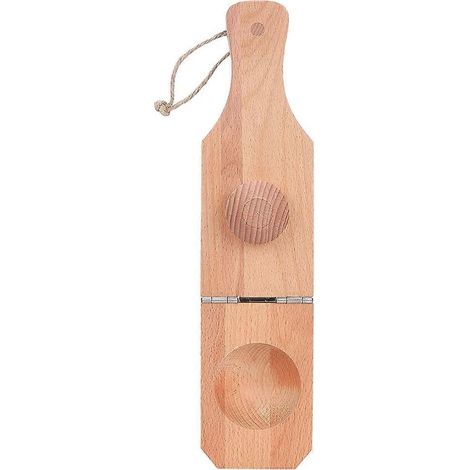 Presse-purée manuelle en bois, outil compatible avec les cuisines (1/5)