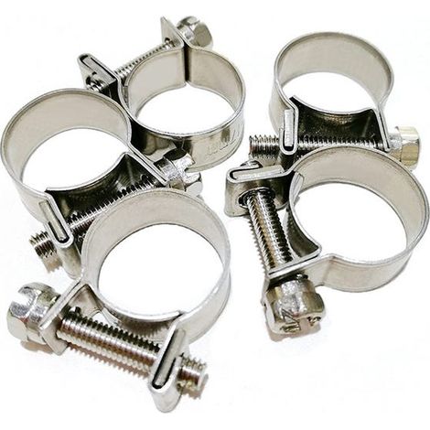 Este kit incluye 10 mini abrazaderas para mangueras, aptas para tuberías de agua y paneles eléctricos. (Diámetro ajustable: 6-8 mm) (1/5)