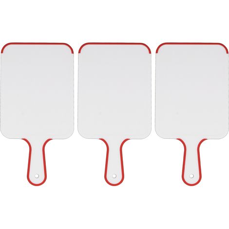 Planche à découper multifonctionnelle en plastique de qualité alimentaire (lot de 3) avec poignée pour découper la viande, les fruits et les légumes. (1/5)