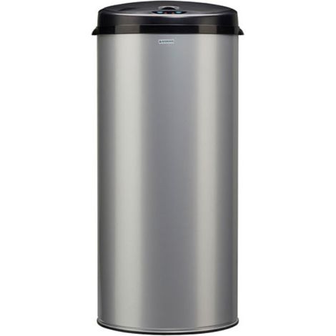 Pattumiera in metallo grigio da 45 litri - 93612 - rossignol