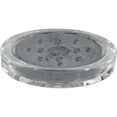 Porte savon Acrylique SYDNEY Gris transparent Spirella (1/2)