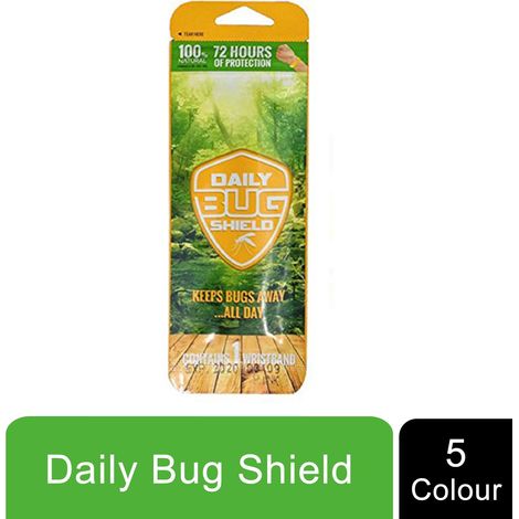 Daily Bug Shield Mosquito Repellent Bracelet 72h Protection Insect Wristband (1/5)