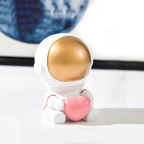 Figurine d'astronaute en résine créative pour bureau, mobilier, studio, bibliothèque, intérieur moderne, cadeau d'anniversaire MYY2020-11A (1/5)