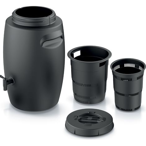 Kompostér Prosperplast COMBIOLIQ černý 55l