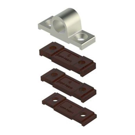 Set hoher Türöffner ALMA - Ral 9010 Weiß - 240K-CER-9010