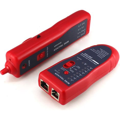 UT682D Tonererkennungs-Leitungstester für Telefonkabel, Ethernet-LAN-Netzwerkkabel, Kalibrierleitungsdetektor (UT682D)