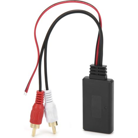 Adaptateur RCA Bluetooth 5.0 sans fil pour autoradio, câble audio musique portable pour voiture, compatible avec Kenwood (1/5)