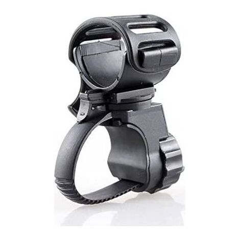 pince de fixation pour lampe de poche de vélo, rotation à 360 degrés, support universel pour lampe de vélo LED (1/5)