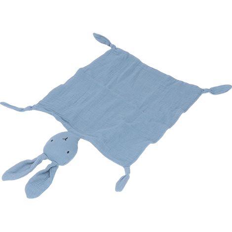 Couverture Bébé Douce en Coton avec Lapin - Parfaite pour la Sécurité et le Quotidien (1/5)