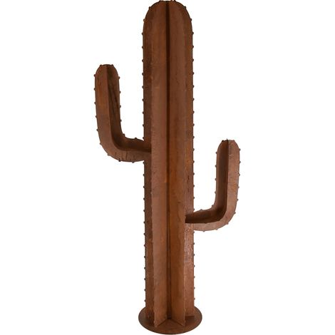 Figure cactus décorative en matériaux de haute qualité – Dimensions 120x50x25cm – Élément décoratif pour intérieur rustique – Signes Grimalt