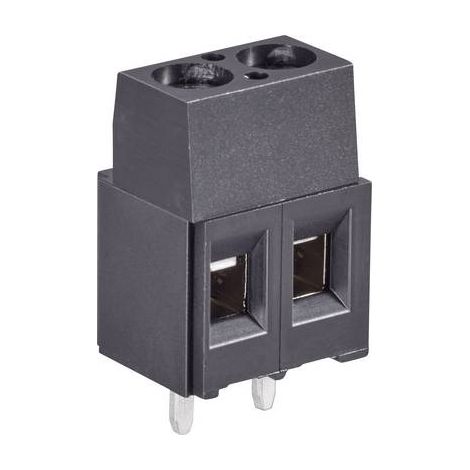 Bornier à vis TE Connectivity 282834-3 1.4 mm² Nombre de pôles 3 vert 1 pc(s) W277091 (1/2)