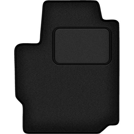 Alfombrilla de terciopelo para el conductor para: Daihatsu Materia monovolumen (2007-2011) negra (1/5)