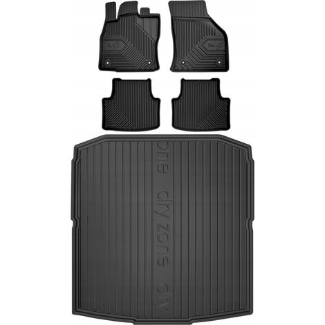SET 77 Alfombrillas y tapete Skoda Octavia 4 LB desde 2019- (1/5)
