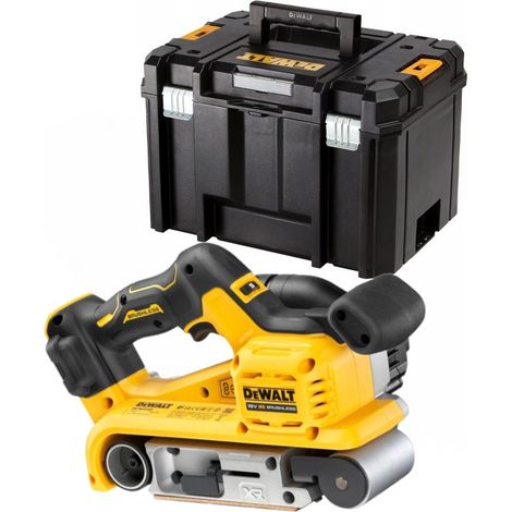 Dewalt – Ponceuse à bande 75 x 533 mm 18V DCW220NTXJ – Moteur Brushless – Vitesse variable jusqu'à 320 m/min – Pour bois dur et teck