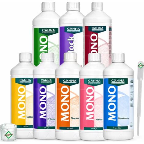 Canna 8-pièces Mono kit d'engrais – Einzel Nährstoff kit d'engrais (1/5)