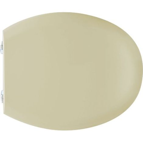 Abattant WC Bemis abattant WC universel en bois Champagne Canyon C&M 42-44 x 37 cm avec charnie'res re'glables Champagne