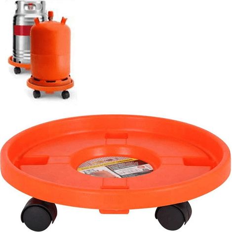 Soporte para bombona butano 33.5 cm Naranja