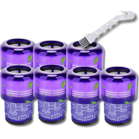 Ersatzteil - Lot de 7 Filtres Hepa compatible V11 avec brosse de nettoyage -  - DYSON