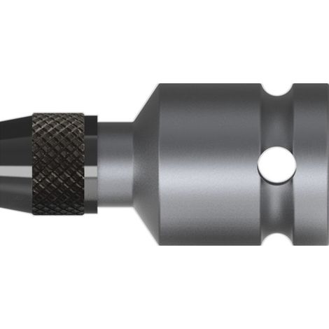 Wiha Pièce de raccordement avec porte-embout à changement rapide Six pans mâle, carré mâle G 12,5 1/2", 1/4, 1/4" (01930)