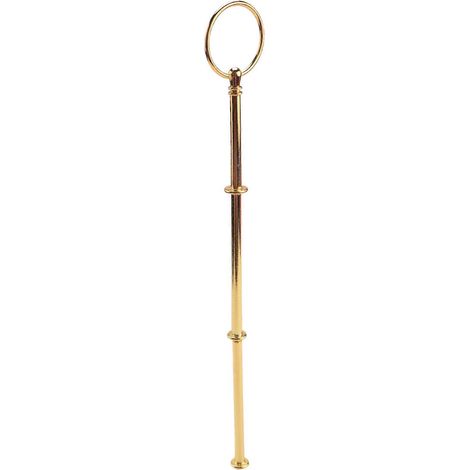 5-teiliges Set mit Griffstangen und Befestigungsmaterial für 3-stöckige Tortenständer aus Metall in Gold für Hochzeiten (1/5)