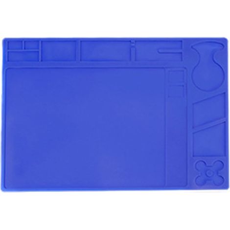 Tapis de soudure antidérapant en silicone pour assemblage de circuits imprimés avec couverture résistante à la chaleur (1/5)