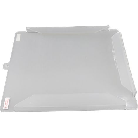 Housse protectrice transparente en PC anti-UV pour parabole Mini, protection grêle et pierres (1/5)