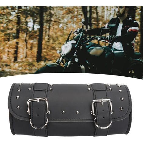 (Exclusivité Mexique) Sacoche pour moto, sacoche à outils pour vélo électrique Harley, sacoche universelle rétro modifiée, sacoche latérale avant et arrière (1/5)