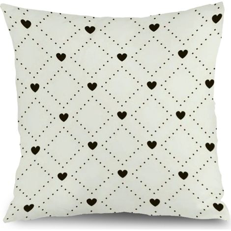Housse de coussin floral été, décoration maison intérieur extérieur,40×40cm (1/5)