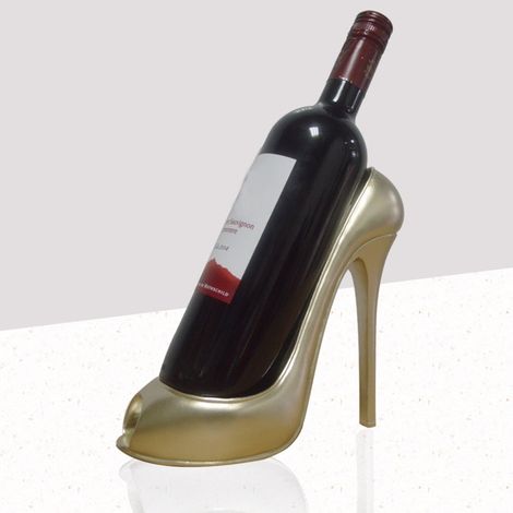 Support Pour Verres À Vin - Forme Talon Haut - En Résine - Pour Cuisine Salle À Manger Bar Restaurant - 1 Pièce (1/2)