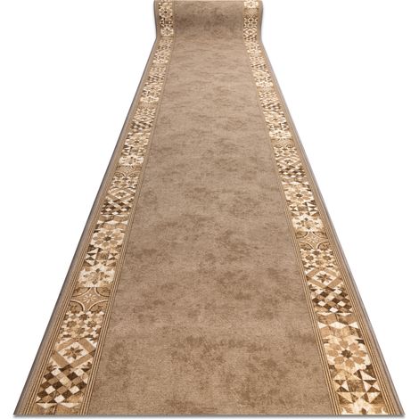 Läufer Antirutsch MURCIA LISSABONFLIESEN, Rahmen, rutschfest beige 80cm beige 80x250 cm