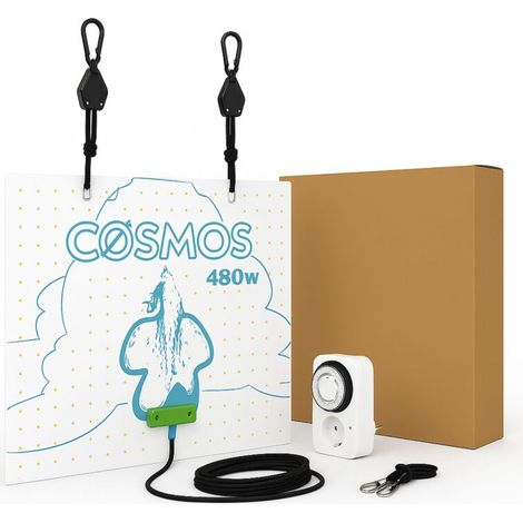 Cosmos LED Pflanzenlampe SET 480 Watt – Vollspektrum Licht Set (1/5)