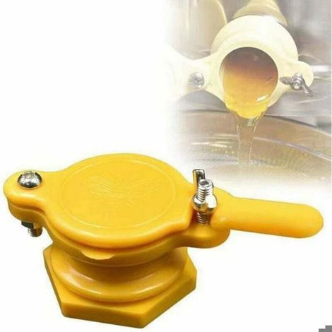 Robinet Extracteur Miel - Vanne Apiculture 44 mm - Pour Extraction de Miel - Lot de 6 Pièces (1/4)