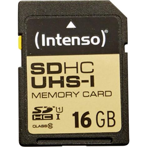 Carte SDHC INTENSO 3421470, 16 Go, Class 10, UHS-I (1/2)