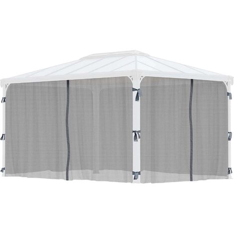 Set de 4 moustiquaires pour tonnelle - Palram - 704371 (1/3)