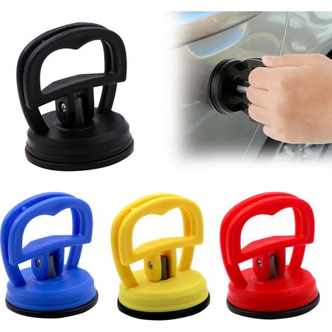 Ventouses 4 Pièces, Ventouse pour Verre, Extracteur de bosses de voiture, puissant kit de levage de débosselage de voiture (1/5)