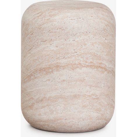 Mesa auxiliar para jardín redonda Ø35 cm en cemento Fonelas SKLUM (1/5)