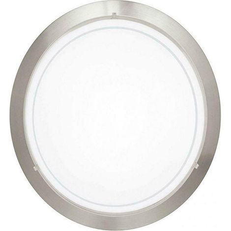 Plafonnier Nickel Eglo éclairage Moderne Et Durable - Eglo