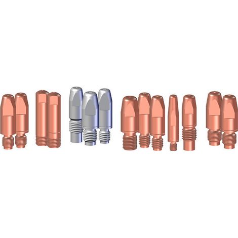 Kontaktrohr Binzel 140.0316 Draht 1 mm M8 Pack 10